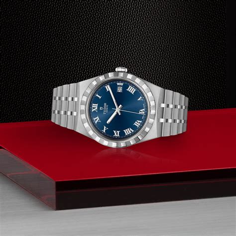 tudor royal 38 mm blue|tudor heritage 38mm.